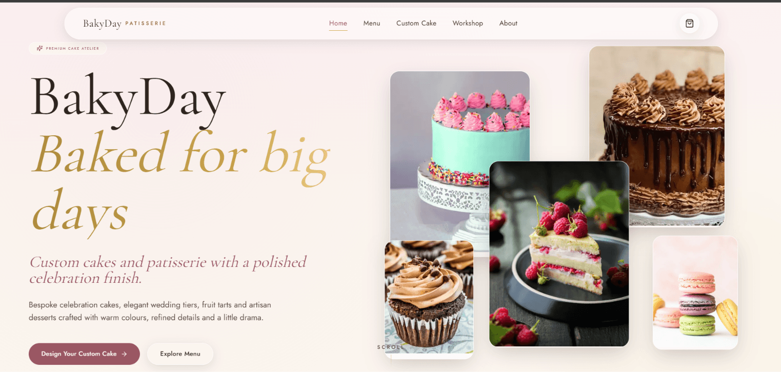BakeDay project preview